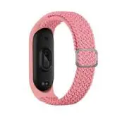 Beline do Mi Band 7/6/5 Textile Różowy
