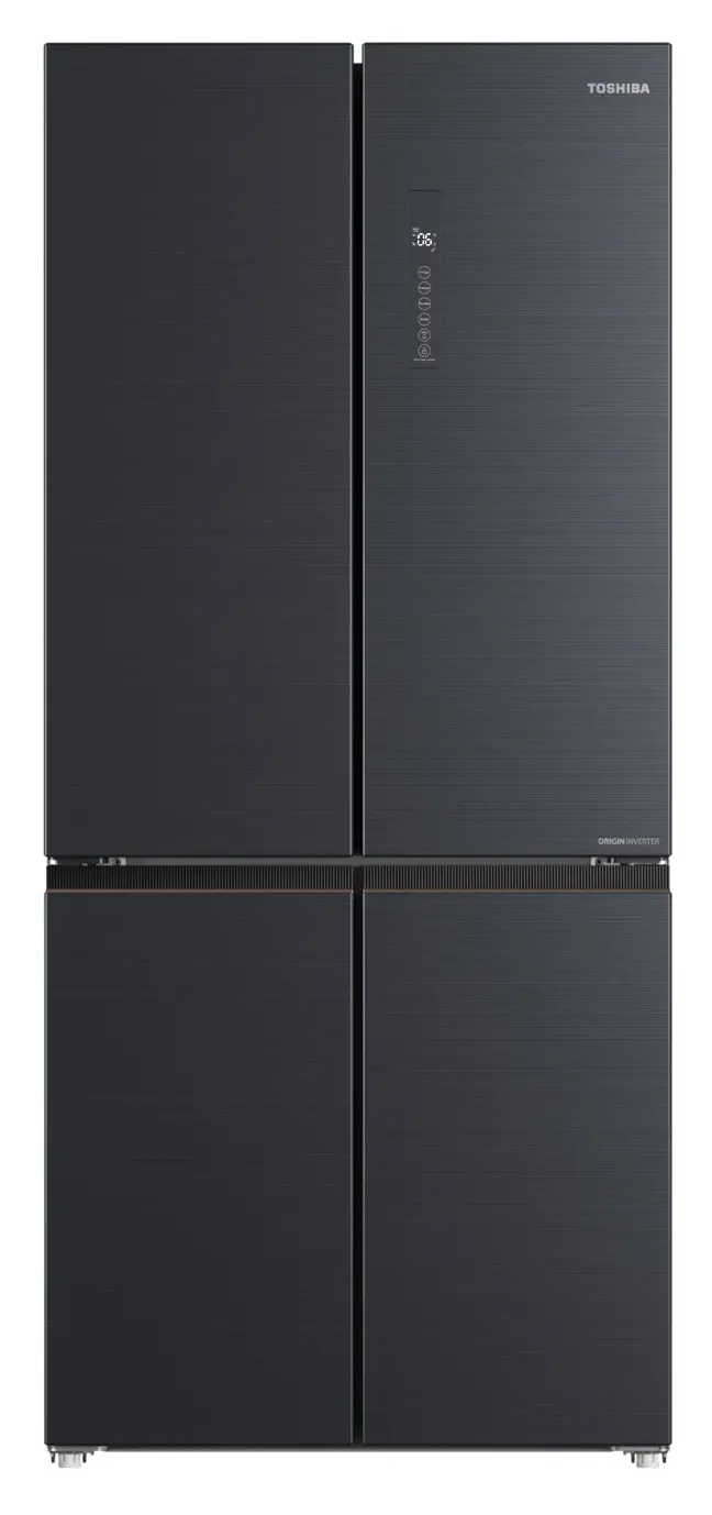 Toshiba GR-RF677WI-PMJ(06) Funkcje AI Pełny No Frost 189,8cm Komora świeżości Zdalne sterowanie Szary