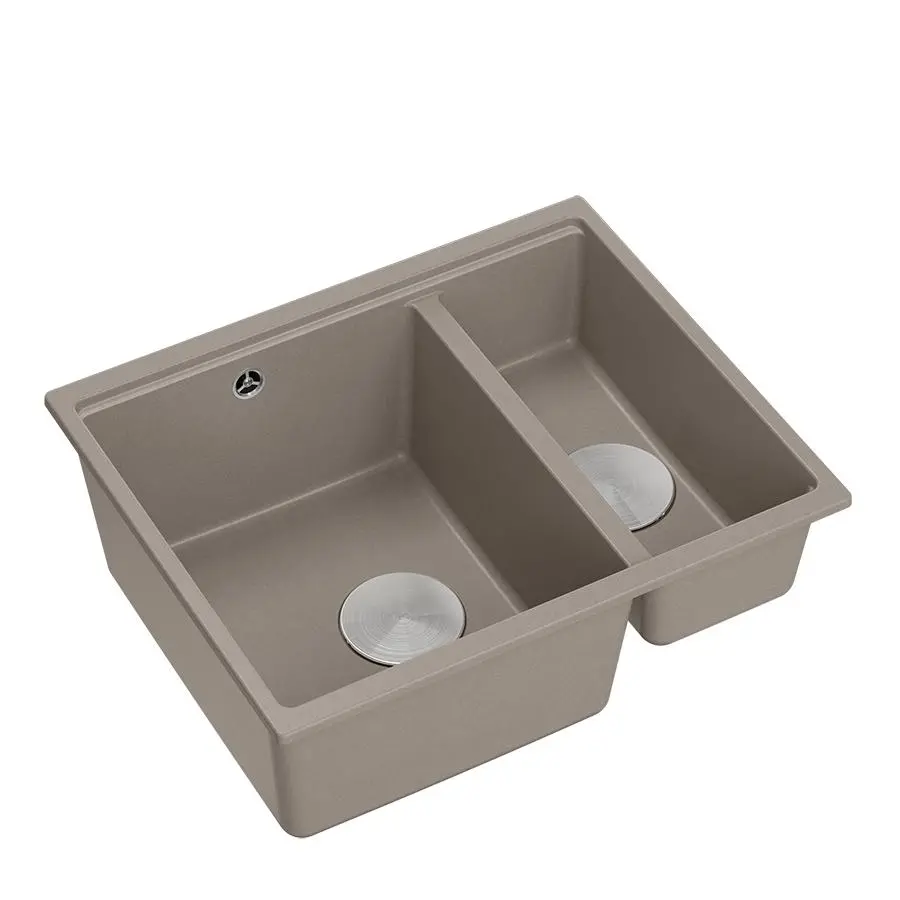 Quadron LOGAN 150 HCQL5646U4-BS_I Granitowy Soft taupe/Stal szlachetna
