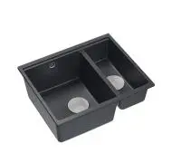 Quadron LOGAN 150 HCQL5646U8-BS_I Granitowy Black diamond/Stal szlachetna