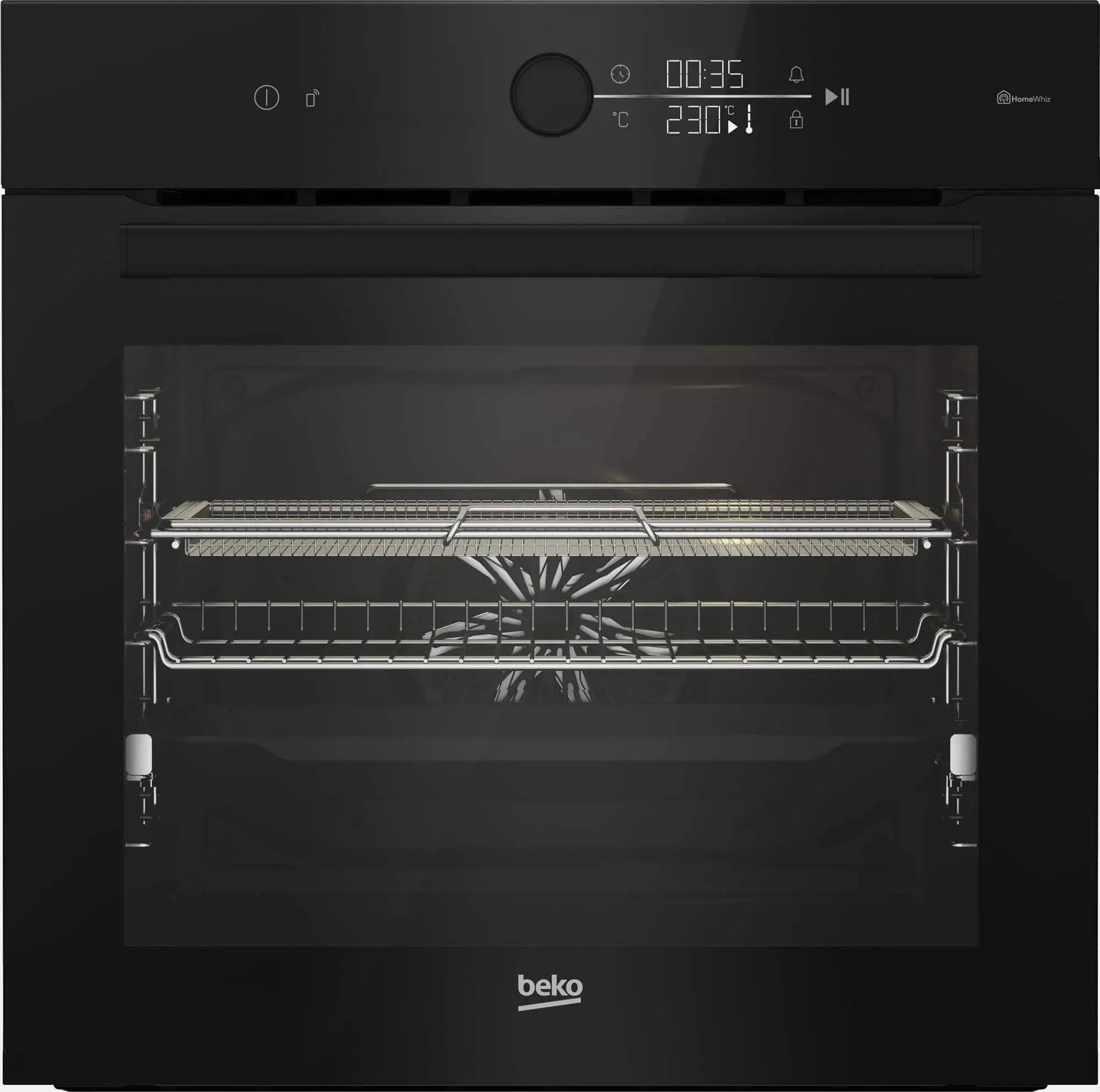Beko BBIMA17410BMPW bPro500 Termoobieg AirFry Termosonda Zdalne sterowanie Czarny