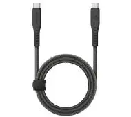 Energea Flow USB-C - USB-C 1.5m 240W 5A PD Fast Charge Czarny