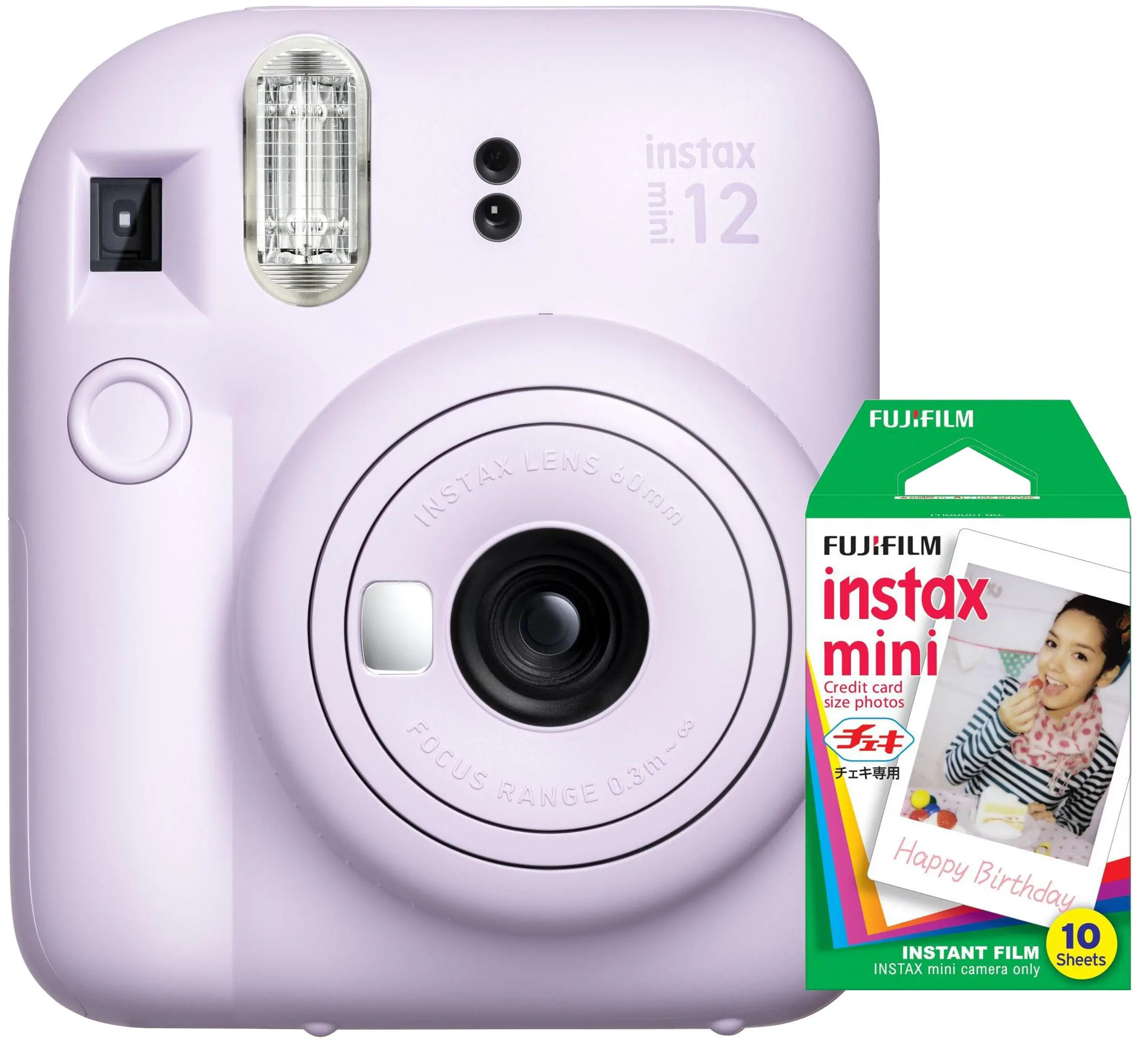 Fujifilm Instax Mini 12 Purpurowy + wkłady 10szt