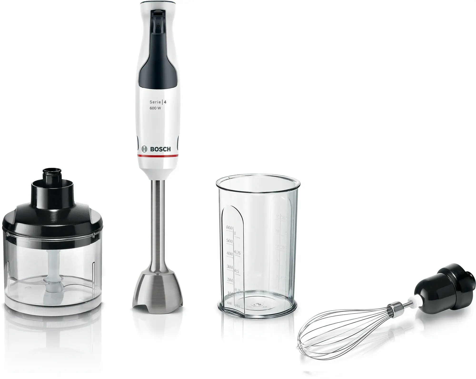 Bosch ErgoMaster Serie 4 MSM4W221 600W Rozdrabniacz Końcówka do ubijania
