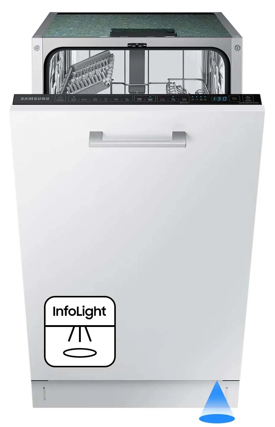 Samsung DW50DG430B00ET 44,8cm Automatyczne otwieranie drzwi