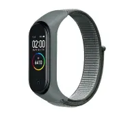 Beline do Mi Band 7/6/5/4/3 NylonLoop Szary