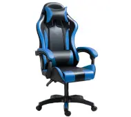 Extralink G-523 Gamingowy do 150kg Skóra ECO Czarno-niebieski