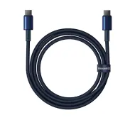 Baseus USB-C do USB-C Tungsten Gold 100W 1m Niebieski