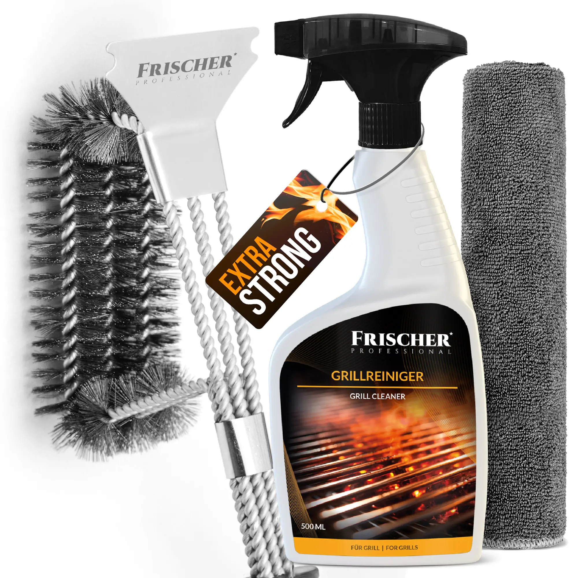 Frischer Płyn 500ml + Gąbka + Szczotka