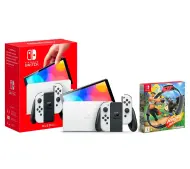 Nintendo Switch OLED Biały + Ring Fit Adventure