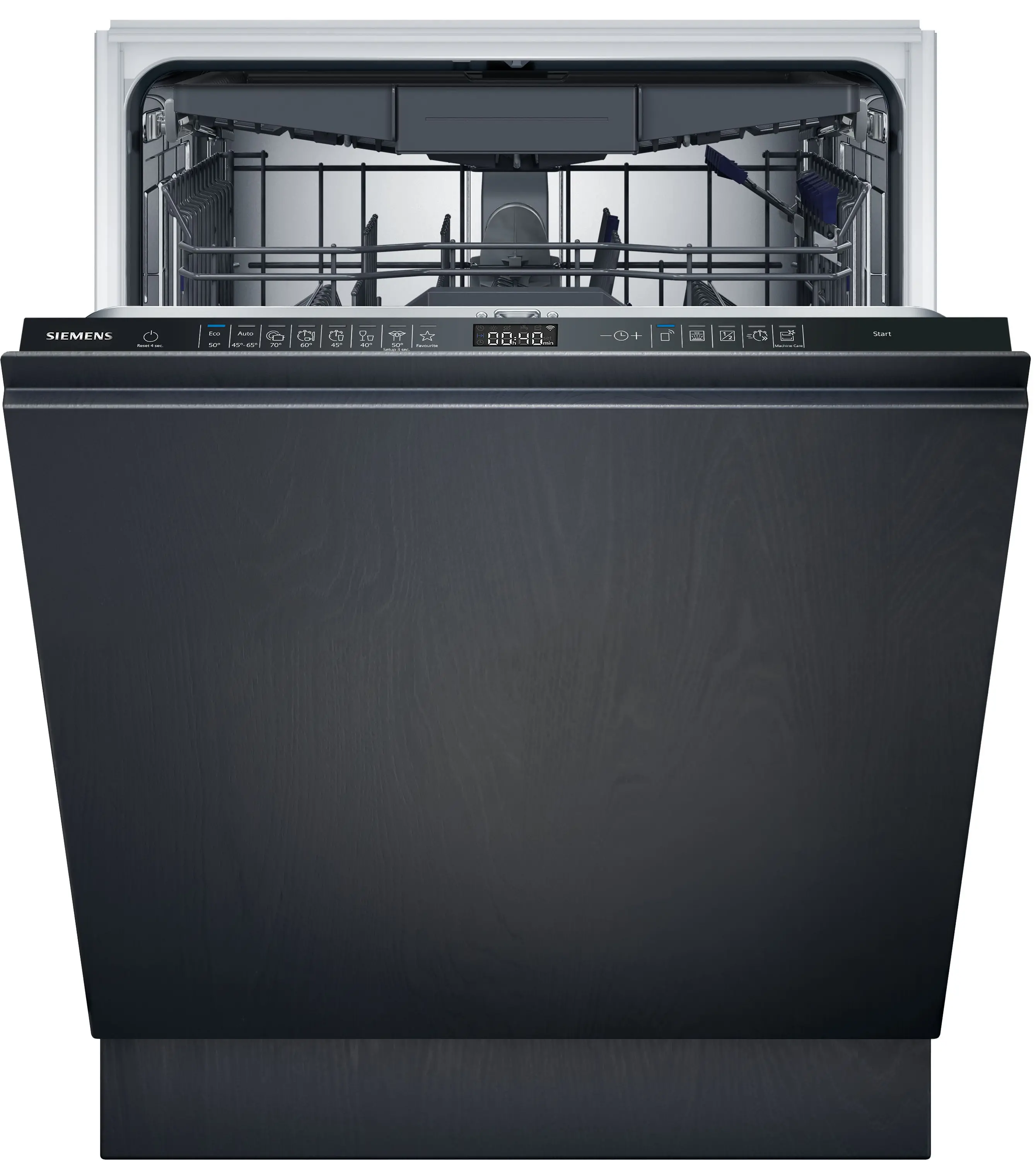 Siemens iQ500 SN65EX13CE 59,8cm Automatyczne otwieranie drzwi Szuflada na sztućce Zdalne sterowanie