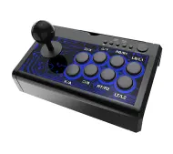 Dobe TP4-1886 Arcade Stick do PS4, PS3, Xbox Series, Xbox One, Nintendo Switch, PC Przewodowy Czarny