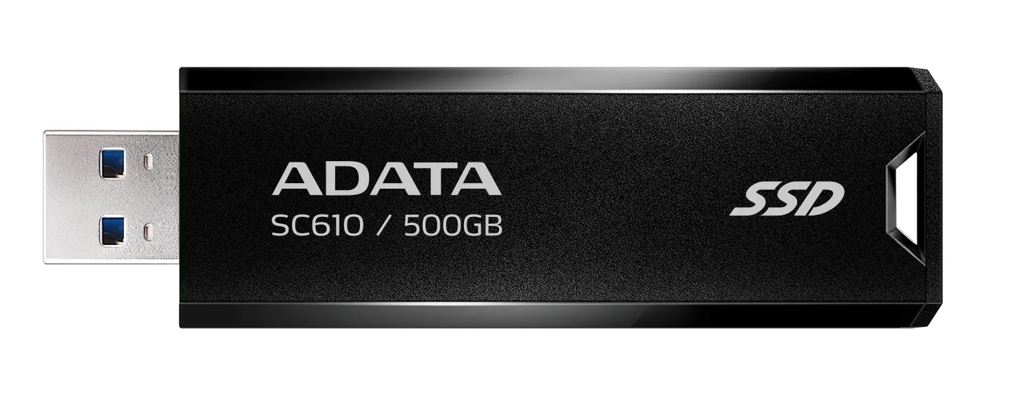 Adata SC610 500GB USB 3.2 Czarny miniaturka