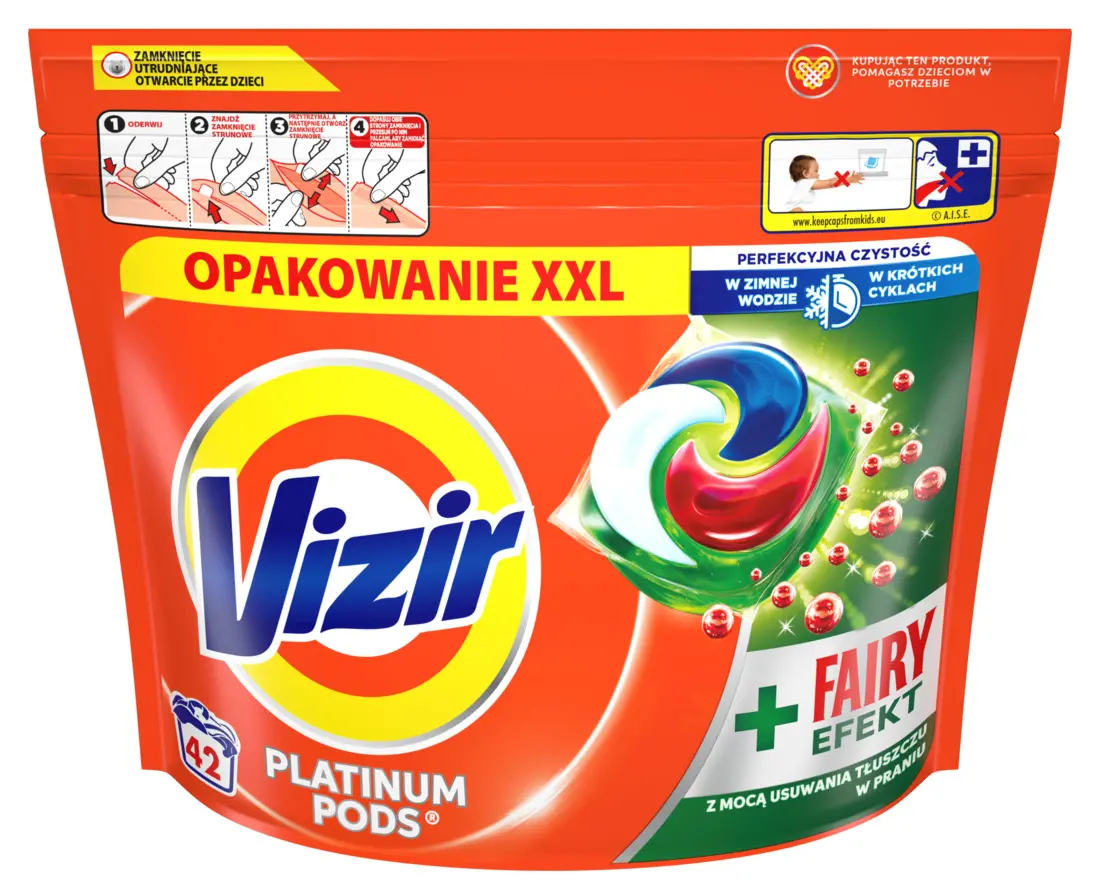 Vizir Platinum Pods Fairy Efekt 42szt.