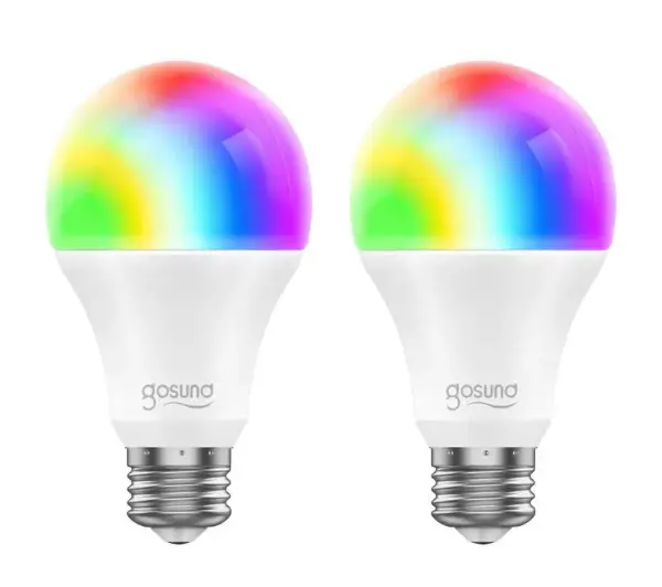 Gosund RGB Wi-Fi LED B4-2 E27 2szt