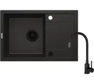 Deante Corio ZRCPG113 Grafit metalik + bateria Nero