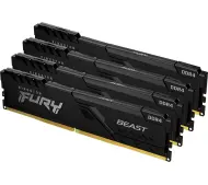 Kingston FURY Beast DDR4 128GB (4 x 32GB) 3600 CL18 Czarny