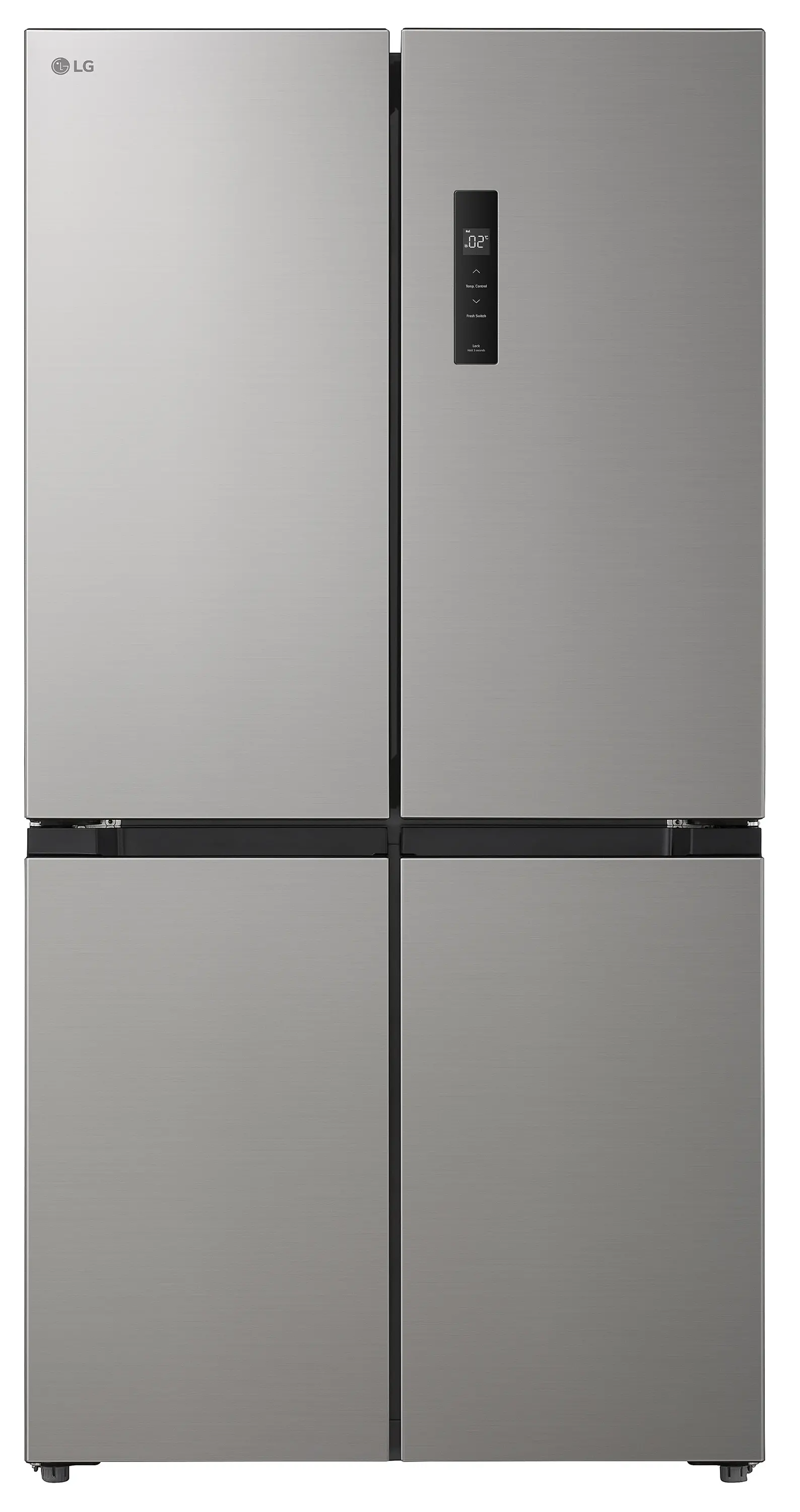 LG GMM41MSBEM Pełny No Frost 177,5cm Komora świeżości Srebrny