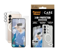 PanzerGlass Flagship 3w1 do Galaxy S25 Plus