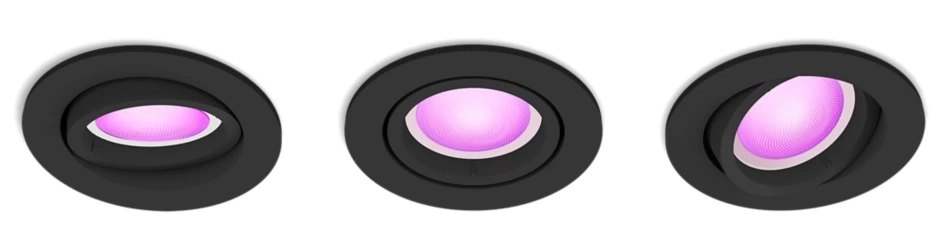 Philips Hue White and Color Ambiance Centura 3szt. Czarny