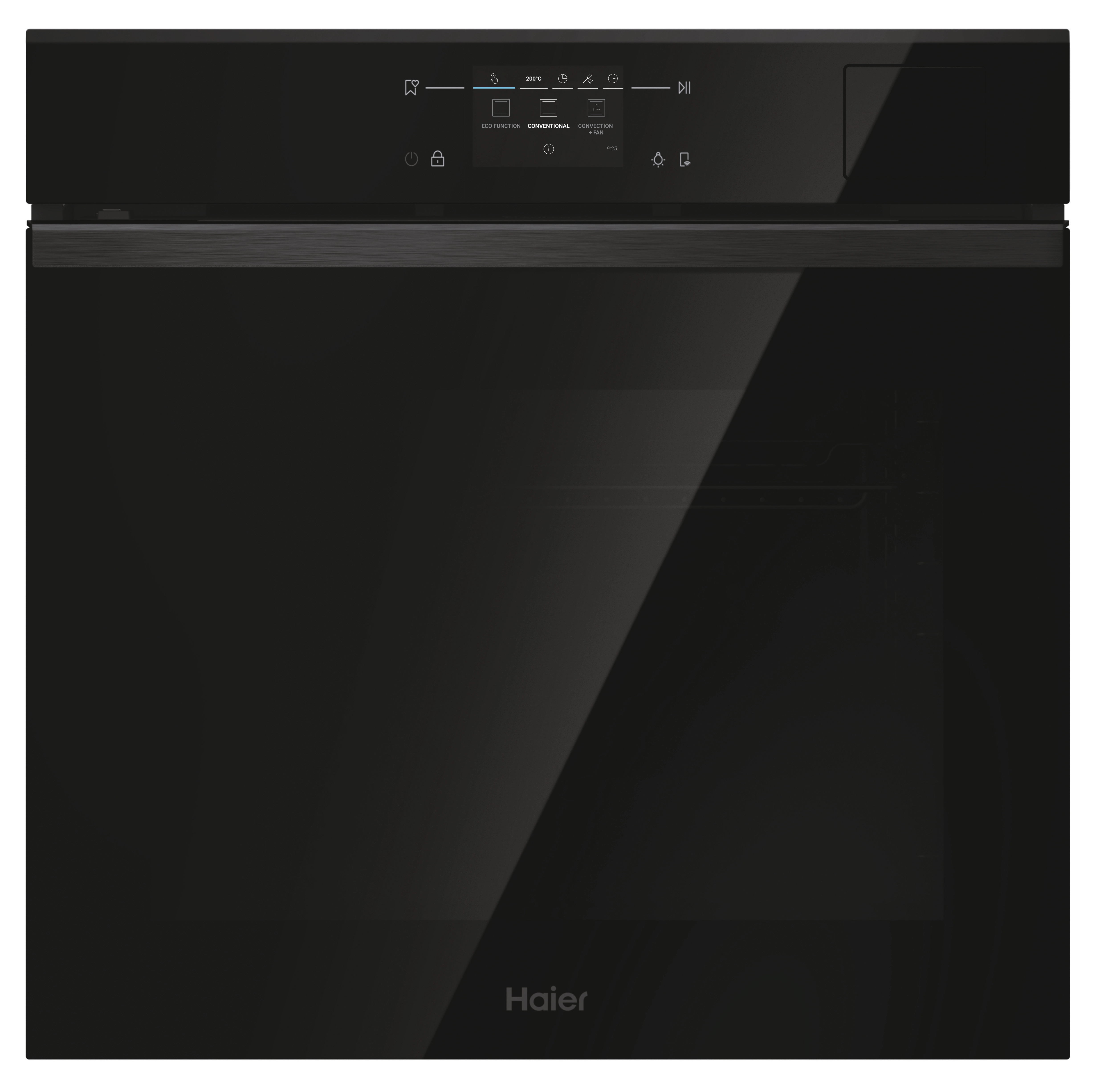 Haier H6 ID68C5SYTB Steam Plus Termoobieg Termosonda Zdalne sterowanie Czarny