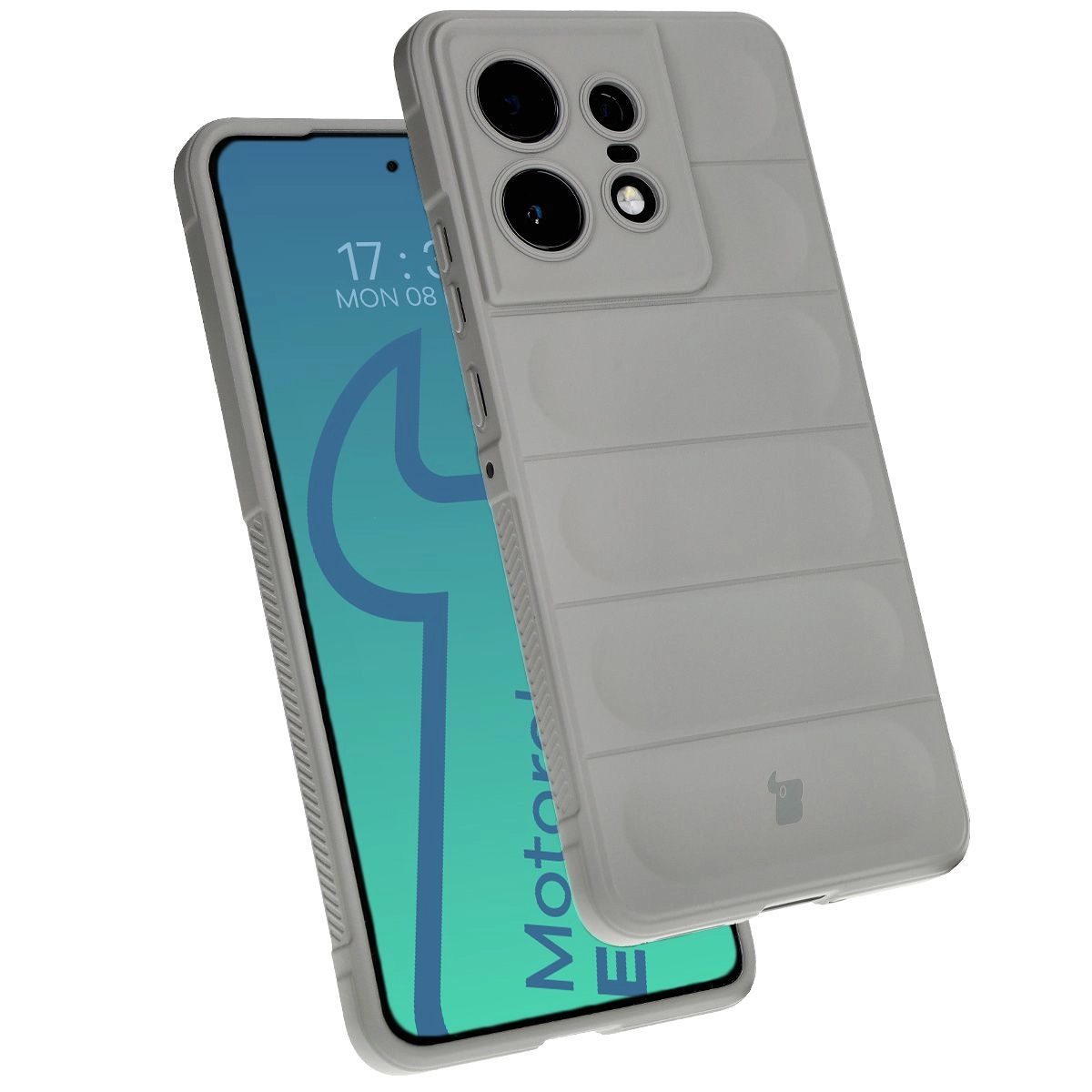 Bizon Tur do Motorola Edge 50 Pro Light Grey