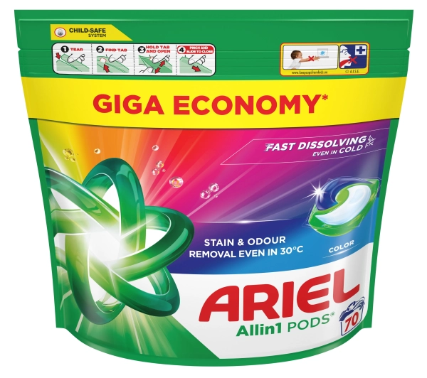 Ariel All in 1 Color 70szt.