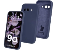 Bizon Silikonowe Soft do Google Pixel 9a Ciemno-niebieski