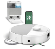 iRobot Roomba Plus 505 Combo Funkcja mopowania Stacja oczyszczająca Tworzenie mapy pomieszczenia 61dB Biały AI