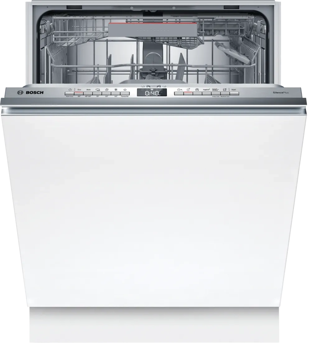 Bosch Serie 4 SMV4ENX10E 60cm Automatyczne otwieranie drzwi Szuflada na sztućce Zdalne sterowanie