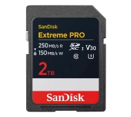 SANDISK Extreme PRO SDXC 2TB 250/150MB/S