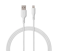 QUALO USB do Lightning 1,5m 2,4A Biały