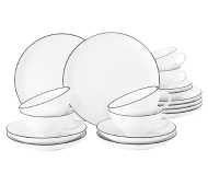 Seltmann Lido Black Line 18 elementów