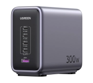 UGREEN CD333 Nexode USB 4xUSB-C GaN 300W + kabel USB-C 240W Czarny
