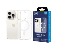 3mk EverClear MagCase do iPhone 15 Pro Przezroczysty
