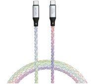 4smarts USB-C do USB-C 60W 1,5m RGB Wielokolorowy