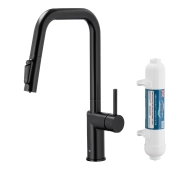 KFA Armatura Duero Pure Style Black 6623-312-81 Czarny Stal szlachetna