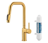 KFA Armatura Duero Pure 6623-312-31 Złoty mat Stal szlachetna