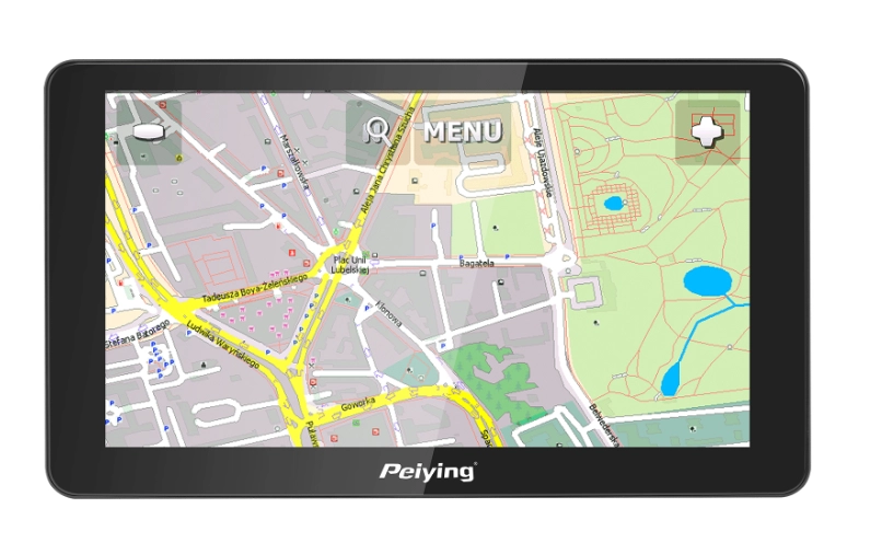 Peiying Alien PY-GPS7014 mapa EU