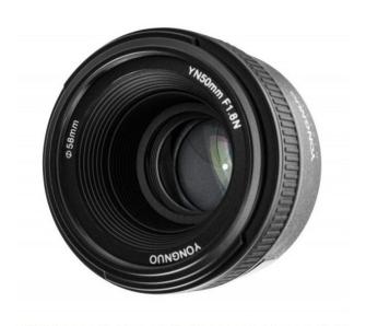 obiektyw Yongnuo standardowy - YN 50mm f/1.8 - Nikon