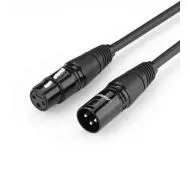 UGREEN AV130 Przedłużacz do mikrofonu 5m Czarny