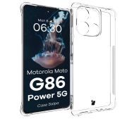 Bizon Salpa do Motorola Moto G86 Power 5G Przezroczysty