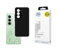 3mk Silicone Case Black do Redmi 15 4G / 15 5G