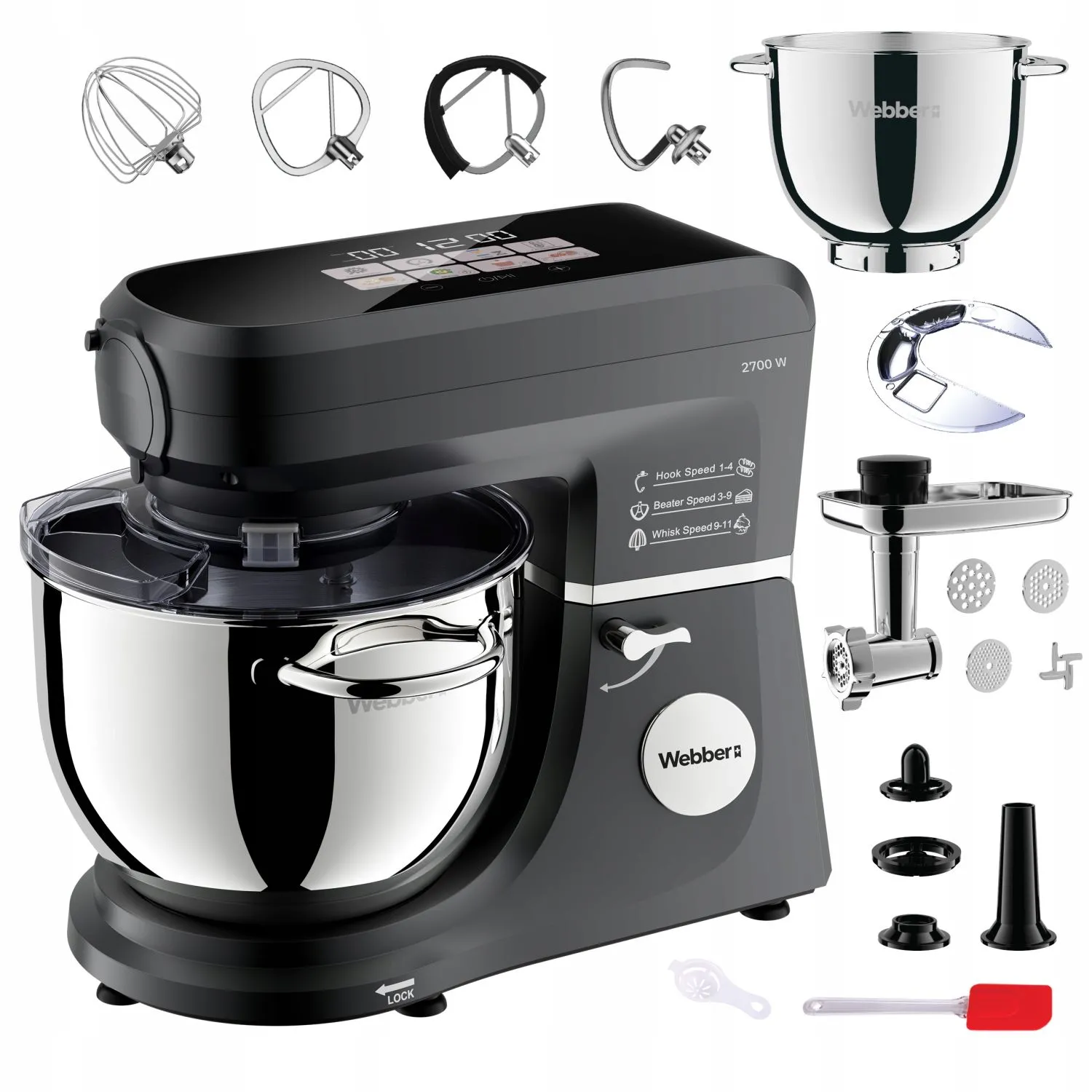 Webber SM17 2700W Maszynka do mielenia