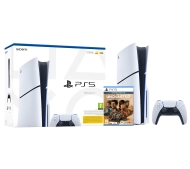Sony PlayStation 5 Slim E Chassis (PS5) 1TB z napędem + Uncharted: Kolekcja Dziedzictwo Złodziei