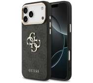 Guess 4G Big 4G Classic Logo do iPhone 17 Pro Max czarny złoty