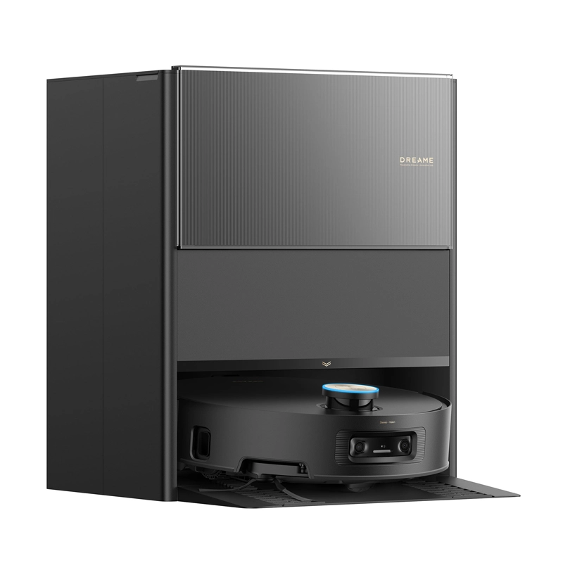 Dreame Aqua10 Ultra Roller Complete Funkcja mopowania Stacja oczyszczająca Tworzenie mapy pomieszczenia 72dB Czarny AI