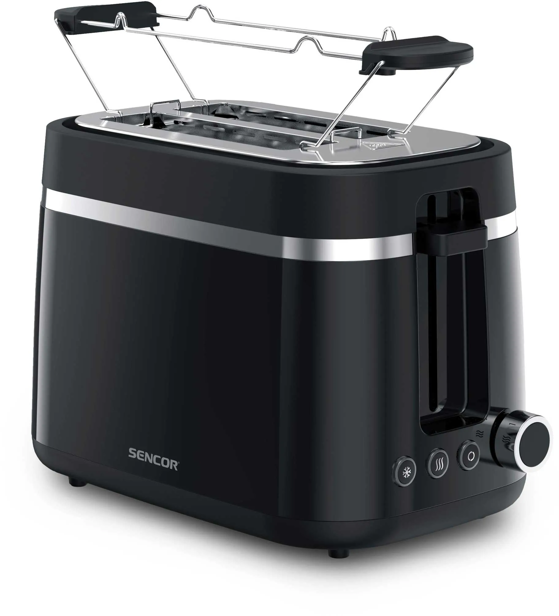 Sencor STS 2710BK Ruszt do bułek Rozmrażanie 850W