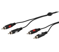 Vivanco 46012 RCA 1,5m Czarny