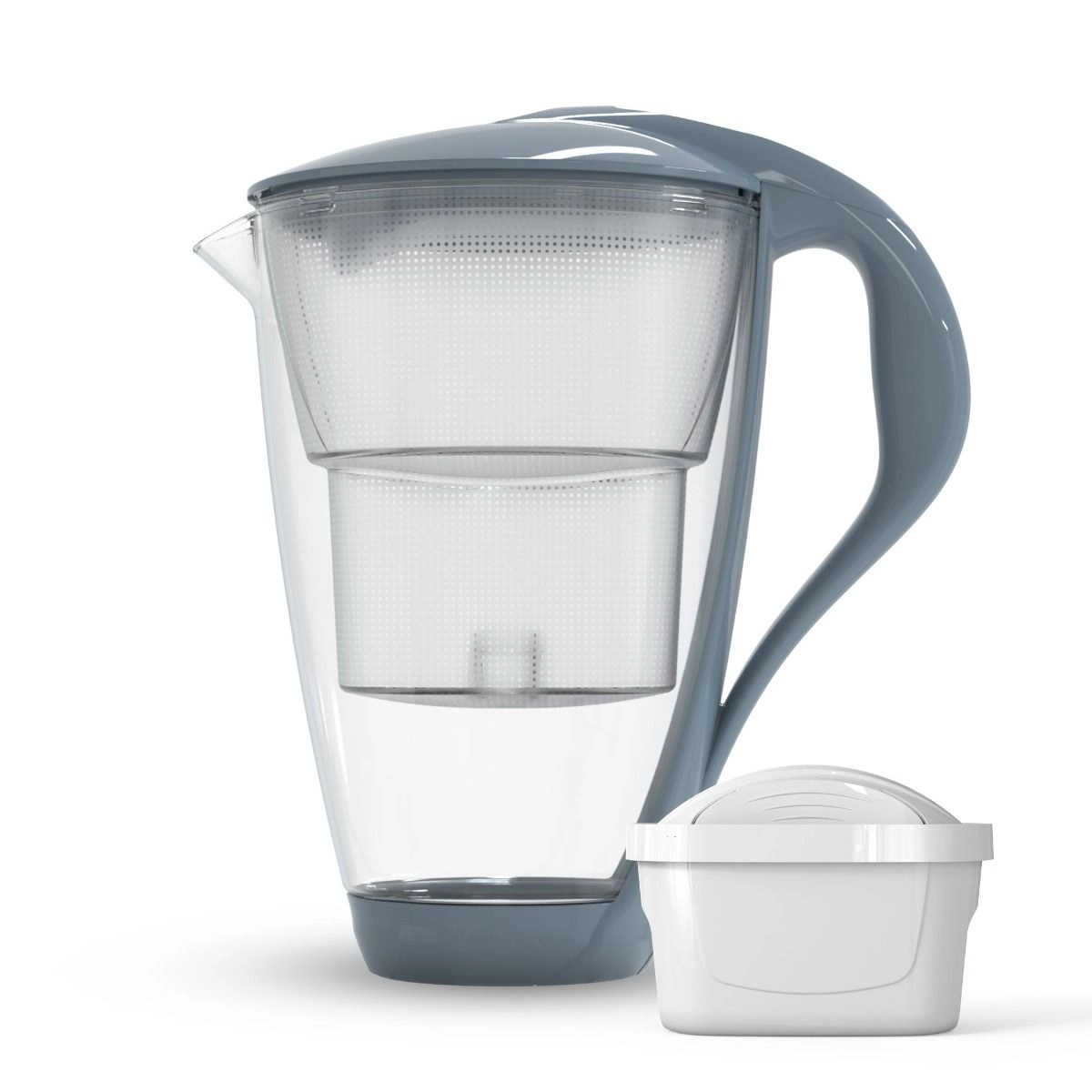 Dafi Crystal LED 2l 1 wkład Szary